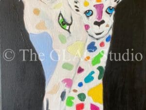 Giraffer - mor og barn - Anna Simonsen