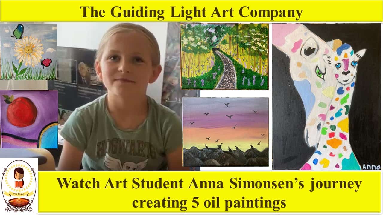 The GLAC Art Student Anna Simonsen