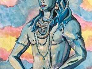 Shivam Series Akvarel malerier Watercolor Paintings Shivam#1