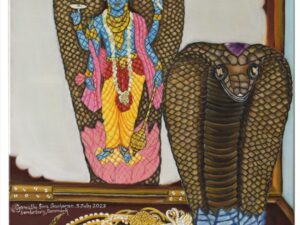Adishesha with Lord Vishnu