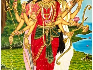 Den første kvinde - Adiparashakthi fra Indien